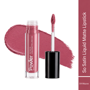 Power Beauty So Satin Liquid Matte Lipstick - Mauve 04 (5.5 ml)