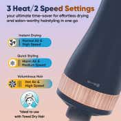 Vega LitStyle L4 Volumizer Hair Dryer Brush For Women (VHSD-04)