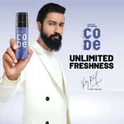 Wild Stone Code Bleu Body Perfume For Men (150 ml)