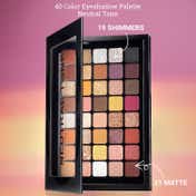 Europe Girl 40 Color Eyeshadow Palette - Neutral Tone (40 g)