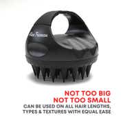Alan Truman Scalp Sos Scalp Massage and Shampoo Brush - Black (1 Pc)