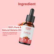 Aravi Organic Pure Batana Hair Oil For Hair Growth - Derived From American Oil Palm Nut (15 ml)