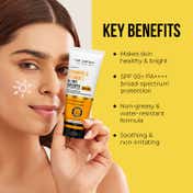 Dr. Sheth's Ceramide & Vitamin C Oil-Free Sunscreen SPF 50+ PA++++ In-Vivo Tested (50g)