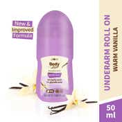 Plum BodyLovin' Vanilla Vibes Deodorant Deodorant Roll-On Lactic Acid & Green Tea Extract (50ml)