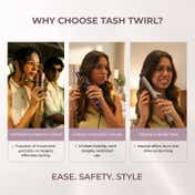 Tash Hair Twirl Automatic Cordless Hair Curler - Blush (1 Pcs)
