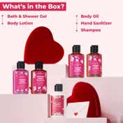 THE LOVE CO. Japanese Cherry Blossom Bath and Body Care Gift Set Box (5 pcs)