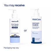 WishCare Multi Peptide Anti Hairfall Shampoo with Rosemary Boosts Hair Growth (250 ml)