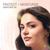 Lakme Peach Milk SPF 50 Sunscreen Moisturiser with 2% Pro-Ceramides & Peptides (100 g)