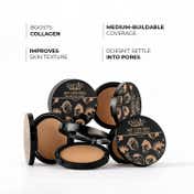 LoveChild Masaba Skip Everything 4-In-1 Mattifying Compact - Lonely Lioness (9 g)