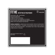 Maybelline Fit Me Loose Powder 16H Matte, Brightens & Blures Pores - Transparent - 01 (10 g)