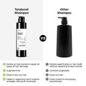 Brillare Terabond Bond Repair Shampoo Repairs Damaged Hair Shampoo for Frizzy and Dry Hair (200 ml)