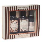 THE LOVE CO. Shades of Love Gift Collection, Indulge in Shower Gel, Body Lotion & Body Spray (3 pcs)