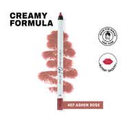 Lamel Long Lasting Gel Lip Liner - 407 Ashen Rose (1.7 g)