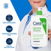 CeraVe Hydrating Cleanser Non-Foaming Face Wash for Dry Skin (236 ml)