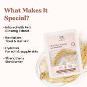TNW The Natural Wash Vital Glow Ginseng Face Sheet Mask (20 g)