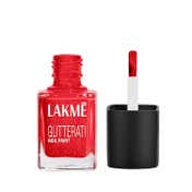 Lakme Glitterati Collection Nail Paint for High Glam - Fireball (12 ml)