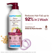 Mamaearth Onion Shampoo For Hair Growth & Hair Fall (600ml)