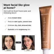 The Formularx Air Brush Facial Lactic Acid Face Serum for Tan Removal Brightening and Glow (50 g)