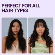 Heatwave Nova Styler 3-in-1 Hair Straightener & Curler - Lavender