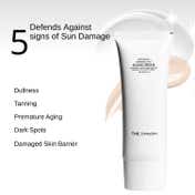 The Formularx Sun Relief Ceramide Silk Sunscreen SPF 50 PA++++ with Niacinamide & Peptide (50 g)
