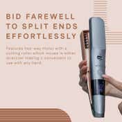 Winston Rechargeable Professional Split End Remover Machine - Grey
