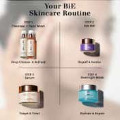BiE DND Overnight Sleeping Face Mask - Ceramides & Bakuchiol, Hydrates & Repair Skin Barrier (50g)