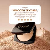 Lakme Forever Matte Compact Smooth Finish Lasts for 12 Hrs Even Toned Look - Coral (9 g)