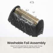 VGR V-353 Foil Shaver for Men with Pop-Up Trimmer 60Min Runtime 2-Year Warranty - Black