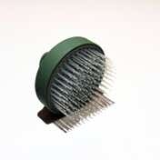 Alan Truman Mini Scalp Bae Shampoo & Massage Brush - Green