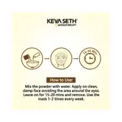 Keya Seth Aromatherapy 24K Gold Rubber Facial Mask (30g)
