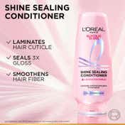 Paris Glycolic Gloss Shampoo + conditioner with Glycolic Acid for Dull & Porous Hair Combo