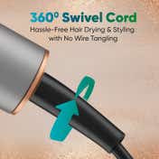 Vega Ionic 1200-1400W Hair Dryer with Cool Shot Button, 2 Heat-Speed Setting (VHDH-28)