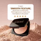 Lakme Forever Matte Compact Smooth Finish Lasts for 12 Hrs Even Toned Look - Pearl (9 g)