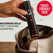 Schwarzkopf TAFT Power Caffeine Mini Hair Spray for Upto 72H Hold (75 ml)