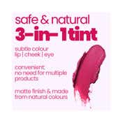 Tuco Kids Triple Lip Cheek and Eyeshadow Tint - Beetroot (4.5 g)