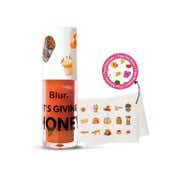 Blur India It's Giving Honey Tinted Lip Oil with Free Stickers - Coffee Brown (2 ml)