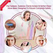 Majestique Essential Grooming Facial Hair Removal Kit (4 pcs)