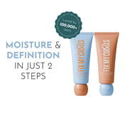 Fix My Curls Curl Quenching Moisture Styling Duo For Curly And Wavy Hair (2 Pcs, 50 g Each)