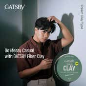 Gatsby Japan's No. 1 Fiber Clay Matte Finish (80 g)