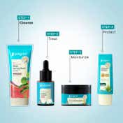 Pilgrim 3% AHA + BHA + PHA Detan Gel Face Wash Exfoliates & Brightens Skin Non-Drying (100 ml)
