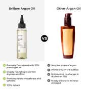 Brillare Argan Oil For Dry, Frizzy Hair (100ml)