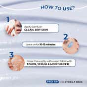 Moody Detan Dash Flash Facial Exfoliating Mask (50 g)
