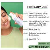 Sereko Anti Acne Foaming Face Wash with 1% Salicylic Acid and 2% Glycolic Acid (100 ml)