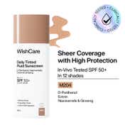 WishCare Daily Fluid Tinted Sunscreen SPF50PA++++ M204 (50 ml)