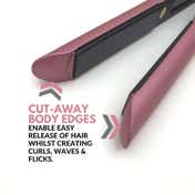 Alan Truman Soft Pink Tourmaline Ceramic Straightener AT-104 (1 pc)