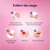 RENEE Stick On Nails - French Nails 15 (Pack of 30)