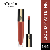 L'Oreal Paris Rouge Signature Matte Liquid Lipstick - 144 I Conquer (7 g)