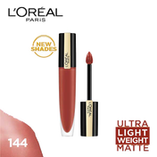 L'Oreal Paris Rouge Signature Matte Liquid Lipstick - 144 I Conquer (7 g)