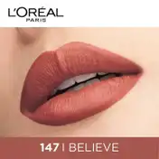 L'Oreal Paris Rouge Signature Matte Liquid Lipstick - 147 I Believe (7 g)