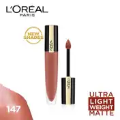 L'Oreal Paris Rouge Signature Matte Liquid Lipstick - 147 I Believe (7 g)